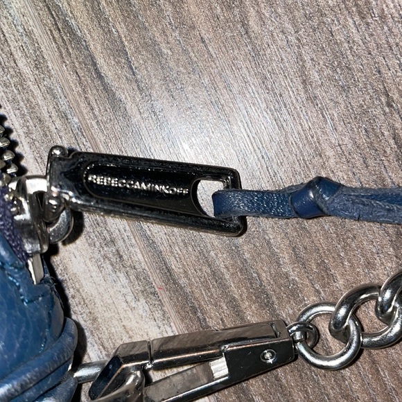 Rebecca Minkoff mini M.A.C. Bag in navy blue quilted - Picture 4 of 5